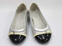 【SALE!】▼トッズ/TOD'S▼19.5cm(32) シューズ/靴 黒×オフホワイト×シルバー 【中古】 子供 キッズ kids 女の子 shoes 603...