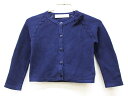 【SALE!】▼タルティーヌエショコラ/Tartine et Chocolat▼90cm位(M) カーディガン 紺 【中古】 子供服 キッズ kids ベビー服...