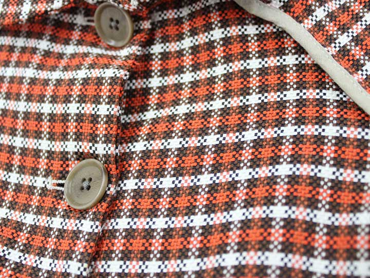 ▼キャラメル/CARAMEL▼96cm(3) コート 茶色×オレンジ×白 【中古】 子供服 キッズ kids 女の子 春秋 otr 113042