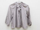 【SALE!】▼キャラメル/CARAMEL▼140cm(10) 長袖ブラウス/シャツ グレージュ 【中古】子供服 キッズ ジュニア 女の子 春秋 tops 723042