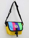 ▼ミキハウスダブルB/MIKIHOUSE DOUBLE.B▼ショルダーバッグ/斜めがけバッグ 黄×黒×マルチ 【中古】 子供 キッズ kids 男の子 bage...