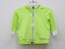 【SALE!】▼銀座サエグサ/SAYEGUSA▼80-85cm(12-18M) 長袖パーカー 黄緑×白 【中古】 子供 キッズ kids ベビー服 baby 男...