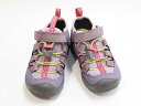 【夏SALE!】▼キーン/KEEN▼15cm スポーツサンダル/アウトドアシューズ/靴 紫×黄×グレー アウトドア キャンプ 川遊び 水遊び プール 海水浴 【...