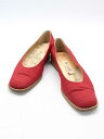 【SALE】★ALVIEROMARTINI/アルヴィエロマルティーニ★パンプス/おしゃれ/シンプル/ローヒール/かわいい/パンプス/シューズ/靴 レッド/赤 レ...