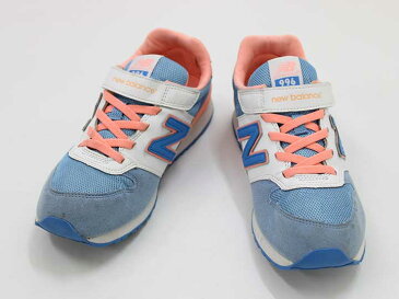 ▲ニューバランス/new balance▲24cm スニーカー/シューズ/靴 水色×ピンク 996【中古 USED】子供 キッズ kids ジュニア 女の子 春夏秋冬 724002