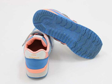 ▲ニューバランス/new balance▲24cm スニーカー/シューズ/靴 水色×ピンク 996【中古 USED】子供 キッズ kids ジュニア 女の子 春夏秋冬 724002