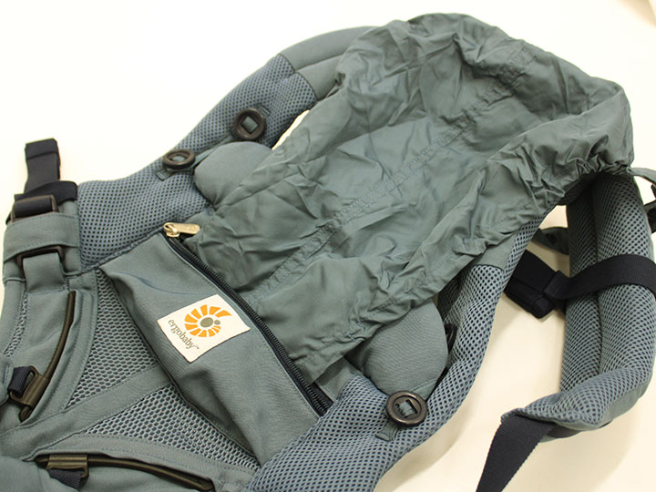 【SALE!】▲エルゴベビー/Ergobaby▲ベビーキャリア/抱っこひも/小物 ブルーグレー オムニ360 箱付き 対面抱き 前向き抱き 腰抱き おんぶ【中古】【ネット限定】子供 キッズ kids ベビー baby 男の子 女の子 春夏秋冬 923032 childcare