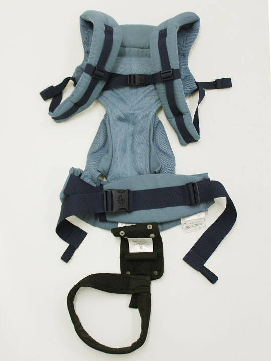 【SALE!】▲エルゴベビー/Ergobaby▲ベビーキャリア/抱っこひも/小物 ブルーグレー オムニ360 箱付き 対面抱き 前向き抱き 腰抱き おんぶ【中古】【ネット限定】子供 キッズ kids ベビー baby 男の子 女の子 春夏秋冬 923032 childcare