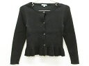△トッカ/TOCCA BAMBINI△100cm リブニットカーディガン 黒 シルク混【中古】子供服 キッズ kids 女の子 春秋冬 409032 tops