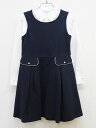 【新規値下げ!】▲トッカ/TOCCA BAMBINI▲120cm 長袖カットソーブラウス&ジャンパースカートセット 濃紺×白 フォーマル 入学式 卒園式 結婚式...