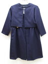 【新規値下げ!】▲フロランス/Florence▲120cm位(M) アンサンブル 濃紺 フォーマル お受験 お稽古 通塾 見学会 説明会 面接 通園 通学 七五...