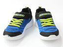 【新入荷 】▲スケッチャーズ/SKECHERS▲20cm スニーカー/スポーツシューズ/運動靴 青×黒【中古】子供 キッズ kids 男の子 春夏秋冬 shoes 124042