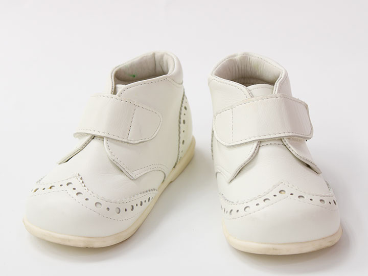 【値下げ!】▲ズーム/ZOOM▲14cm ベビーシューズ/靴 白【中古】子供 キッズ kids ベビー baby 男の子 女..