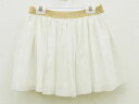 【SALE!】▲プチバトー/PETIT BATEAU▲140cm(10ans) チュールスカート 白×ゴールド【中古】子供服 キッズ kids ジュニア 女の子...