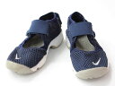 【夏物 新入荷 】▲ナイキ/NIKE▲21cm位 エアリフト/スポーツサンダル/ウォーターシューズ/靴 紺 アウトドア キャンプ 川遊び 水遊び プール 海水浴【中古】子供 キッズ kids 男の子 女の子 夏 shoes seasonal 105042