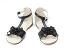 【夏SALE!】▲アルマーニ /Armani▲18.3cm(29) 本革サンダル/シューズ/靴 黒【中古】子供 キッズ kids 女の子 夏 shoes sea...