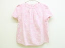 【夏SALE!】▲ボンポワン/BONPOINT▲152cm(12) 半袖ブラウス/シャツ ピンク【中古】子供服 キッズ kids ジュニア 女の子 夏 tops 016042