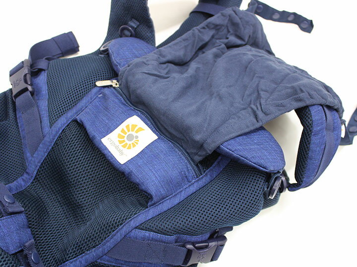 ▲エルゴベビー/Ergobaby▲ベビーキャリア/抱っこひも/ベビーキャリー小物 紺 アダプト 箱/取扱説明書付き 対面抱き おんぶ 腰抱き 3way【中古】【ネット限定】子供 キッズ kids ベビー baby 男の子 女の子 春夏秋冬 childcare 717042