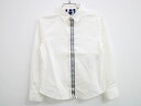 【新規値下げ!】▲エンポリオアルマーニ/Emporio Armani▲118cm(6A) 長袖シャツ 白 フォーマル 七五三 入学式 卒園式 結婚式 発表会 謝恩会 冠婚葬祭【中古】子供服 キッズ kids 男の子 fml tops 420142