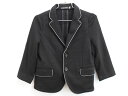 【新規値下げ!】▲ベベ/BeBe▲100cm ジャケット/ブレザー 黒 フォーマル 入園式 七五三 結婚式 冠婚葬祭 発表会 謝恩会【中古】子供服 キッズ ki...