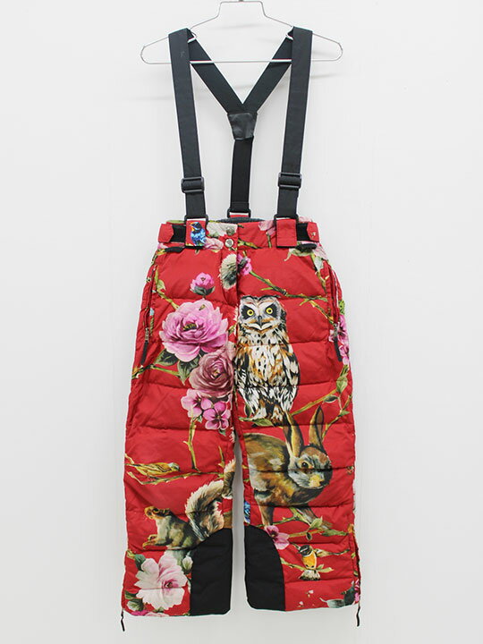 ▲ドルチェ＆ガッバーナ ジュニア/D＆G Junior▲116cm(6) スキーパンツ/スキーウェア 赤系 ダウン 雪遊び..