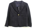 ▲銀座サエグサ/SAYEGUSA▲140cm(11) ジャケット/ブレザー 濃紺 シルク混 フォーマル 卒業式 入学式 結婚式 発表会 謝恩会 冠婚葬祭【中古】...
