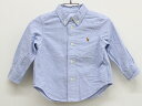 ▲ラルフローレン/Ralph Lauren▲85cm(18M) 長袖シャツ 水色 フォーマル 入園式 結婚式 お稽古 冠婚葬祭【中古】子供服 キッズ kids ...