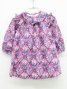 【SALE!】ジャカディ 長袖ワンピース 90cm位 キッズ 女児 ピンク系【中古】▲