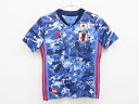 アディダス 半袖Tシャツ 140cm キッズ 男児 ブルー×紺【中古】【新入荷!】▲