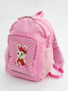 【夏SALE!】ミキハウス リュック 5L位 キッズ 女児 ピンク【中古】▲