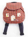 【夏SALE!】ファミリア リュック 1L位 キッズ 女児 赤系【中古】▲