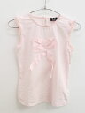 【夏SALE!】ドルチェ&ガッバーナ ジュニア ノースリーブカットソー 132-143cm(9-10) キッズ 女児 ピンク【中古】▲