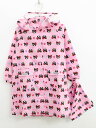 【夏SALE!】ミキハウスダブルビー レインコート 105cm(M) キッズ 女児 ピンク【中古】▲
