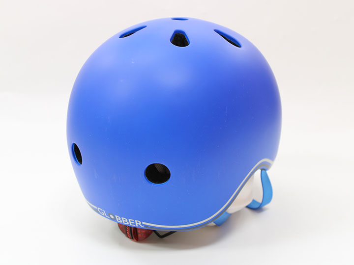 【新規SALE!】グロッバー ヘルメット 45-51cm キッズ 男児 女児 青×白【中古】▲