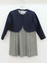 【新規値下げ!】■ミキハウス/mikihouse■110cm アンサンブル 濃紺×黒×白 フォーマル お受験 面接 写真撮影 見学会 説明会 お稽古 お教室 通...