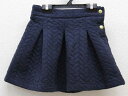 【値下げ!】■プチバトー/PETIT BATEAU■104cm スカート 紺【中古】子供 キッズ kids 女の子 秋冬 409032 bottoms