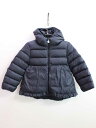 【冬物 新入荷!】■モンクレール/Moncler■100cm ダウンジャケット 紺【中古】子供服 キッズ kids 女の子 冬 611132