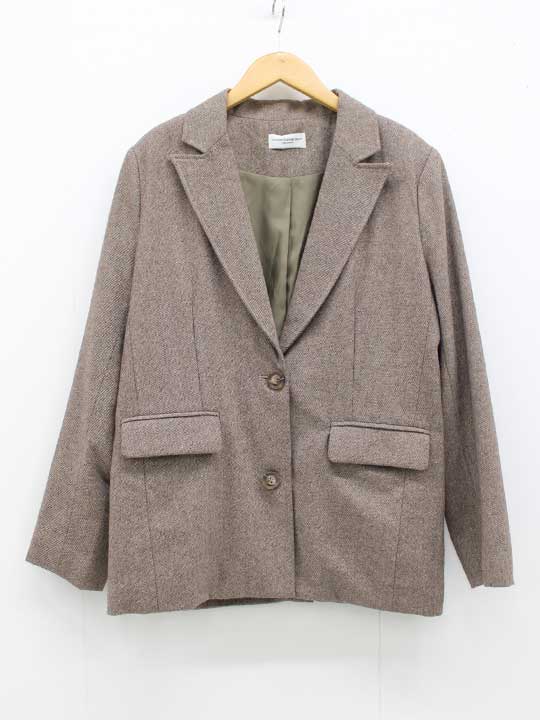 ルームサンマルロクコンテンポラリー room306 CONTEMPORARY ウールジャケット M レディース ブラウン【..