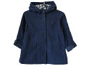 [トミーヒルフィガー/TOMMY HILFIGER]110cm ブルゾン/ジャンパー/アウター 紺 袖2way【中古】子供服 キッズ kids 女の子 春秋 otr 103042