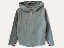 トミーヒルフィガー/TOMMY HILFIGER 122cm パーカー グレー【中古】子供服 キッズ kids 男の子 女の子 春秋 tops 103042