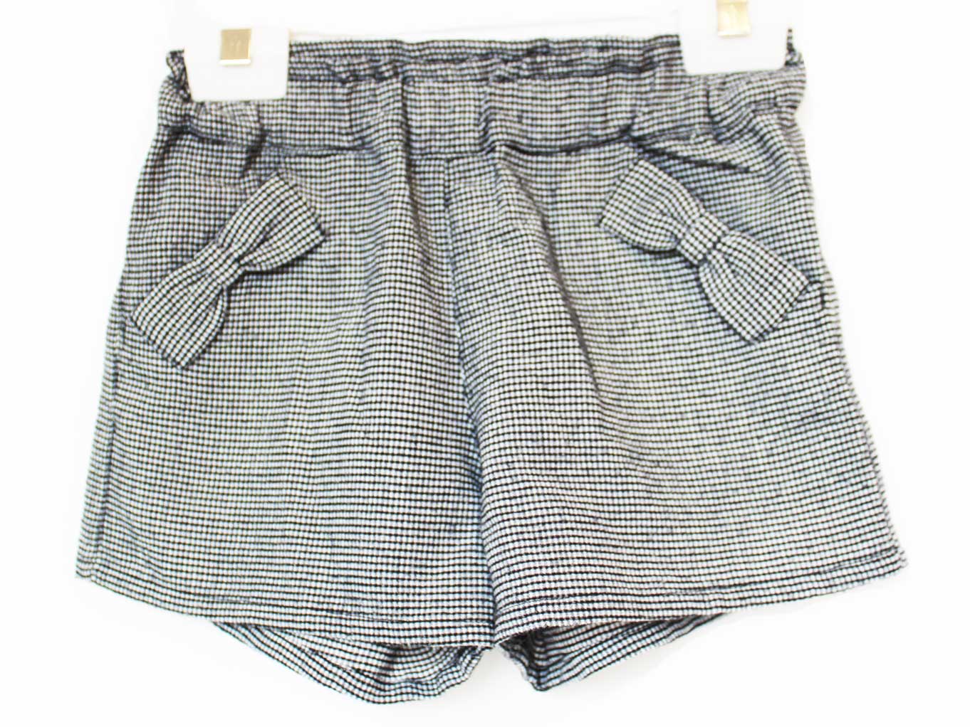 [ベベ/BeBe]100cm キュロットスカート 黒×白【中古】子供服 キッズ kids 女の子 春夏 bottoms 904042