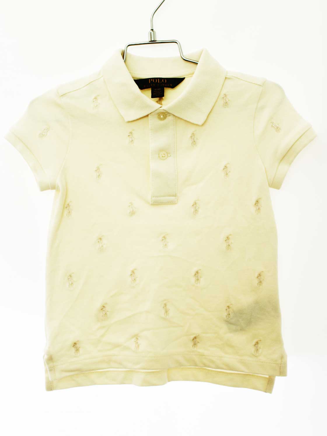 ���Ͳ���!��[���ե������/Ralph Lauren]115cm Ⱦµ�ݥ������ �����ܥ꡼����šۻҶ��� ���å� kids ���λ� �� tops 13504...