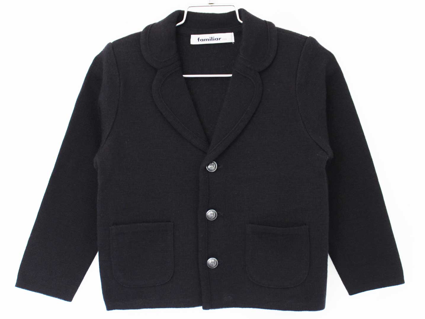 新品　ファミリア　ニットジャケット　フード付き100㎝ familiar ニットジャケット 100 ジャケット｜ファミリア公式オンライン