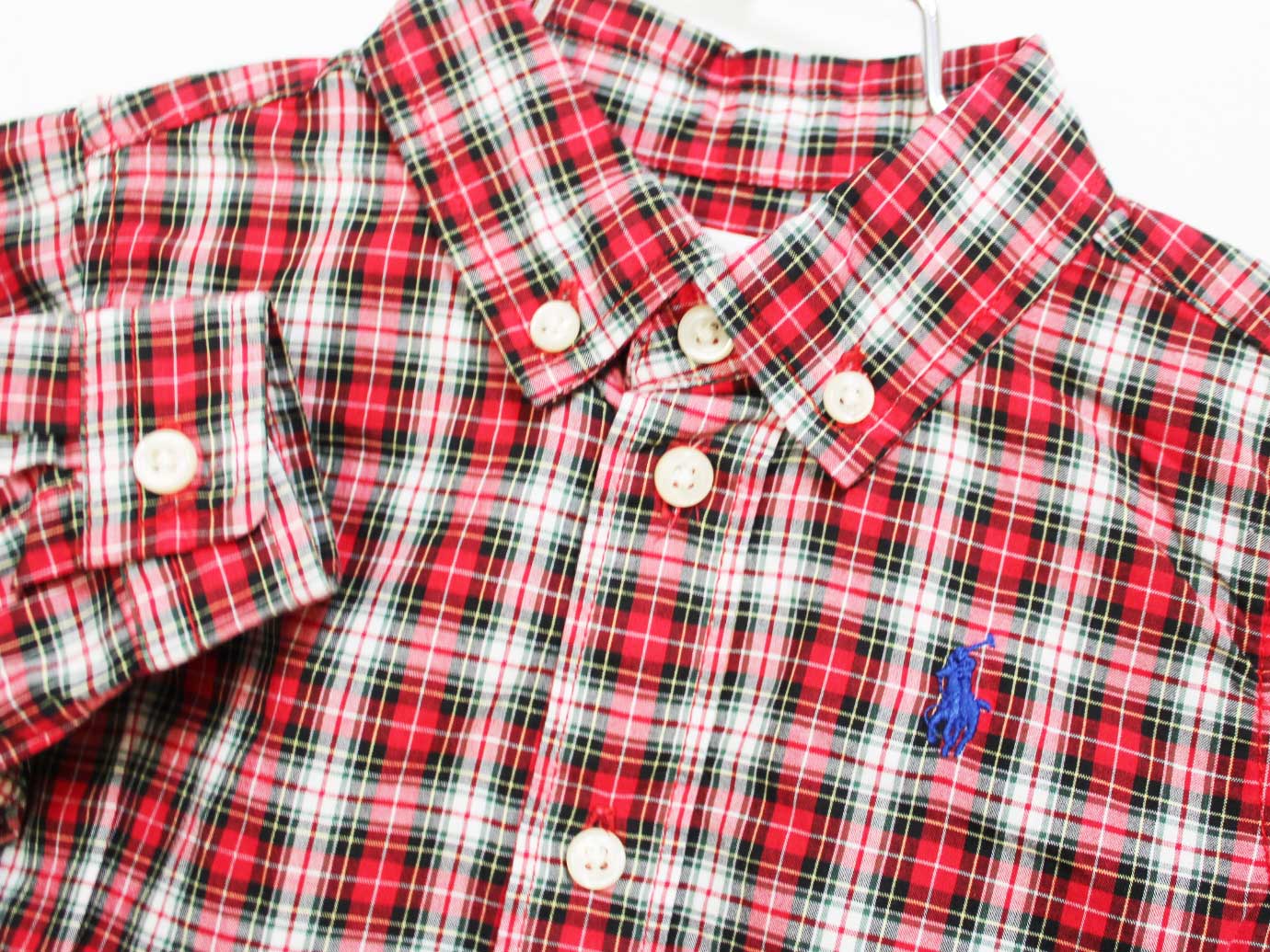 ���Ͳ���!��[���ե������/Ralph Lauren]75cm Ĺµ����� �֡߿��С���šۻҶ��� ���å� kids �٥ӡ��� baby �ˤλ� �ս� tops 038042