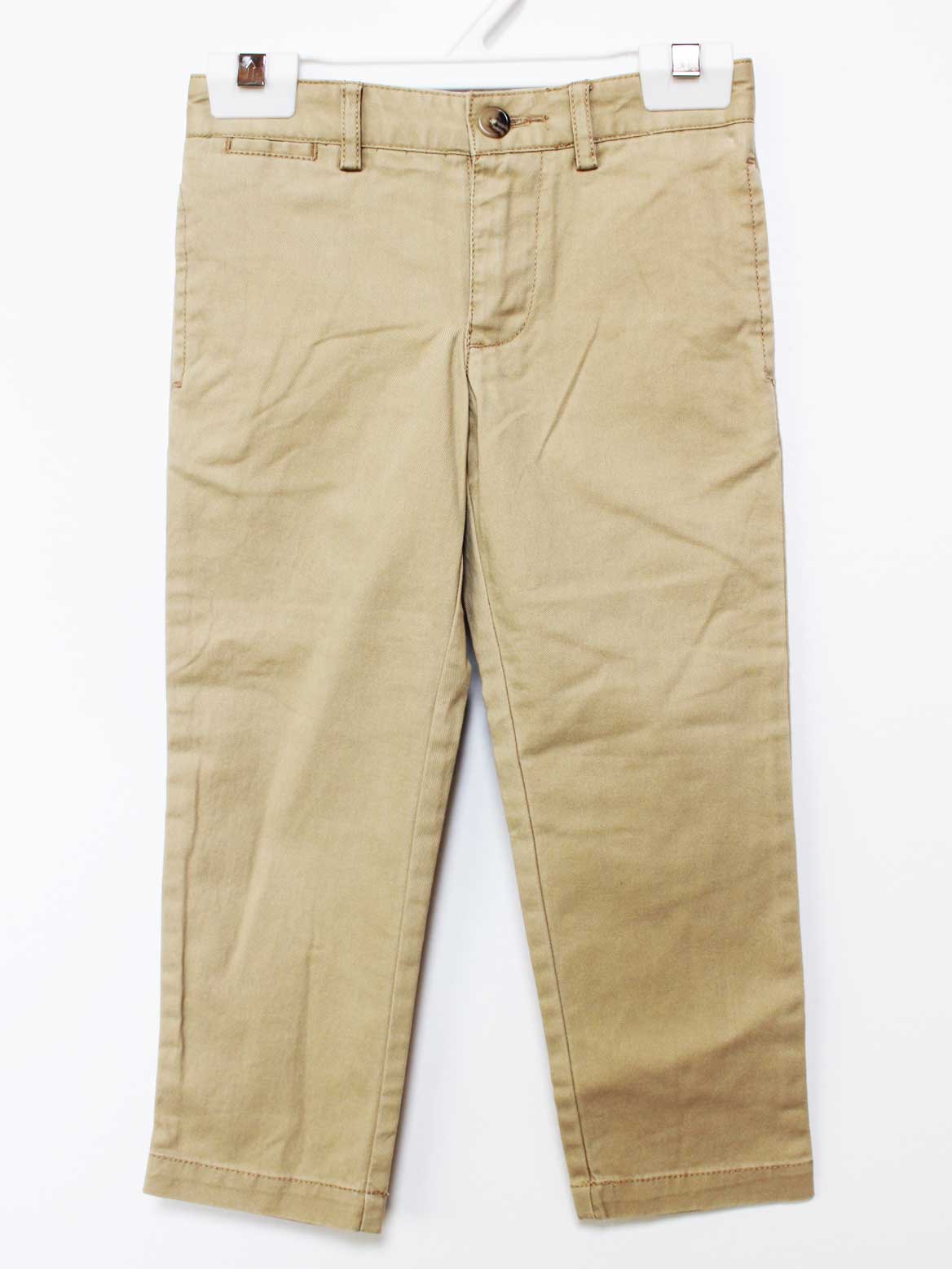 【SALE!】[ラルフローレン/Ralph Lauren]100cm ロングパンツ/長ズボン/チノパン ベージュ【中古】子供服 キッズ kids 男の子 春秋 bottoms 209042