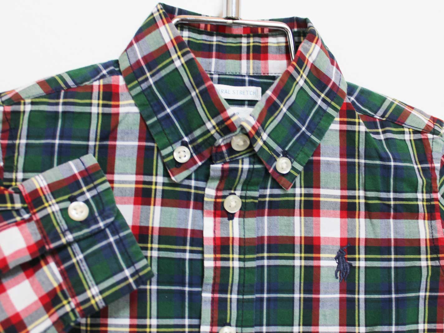 ���Ͳ���!��[���ե������/Ralph Lauren]85cm Ĺµ����� �С��ַϡ���šۻҶ��� ���å� kids �٥ӡ��� baby �ˤλ� �ս� tops 609042