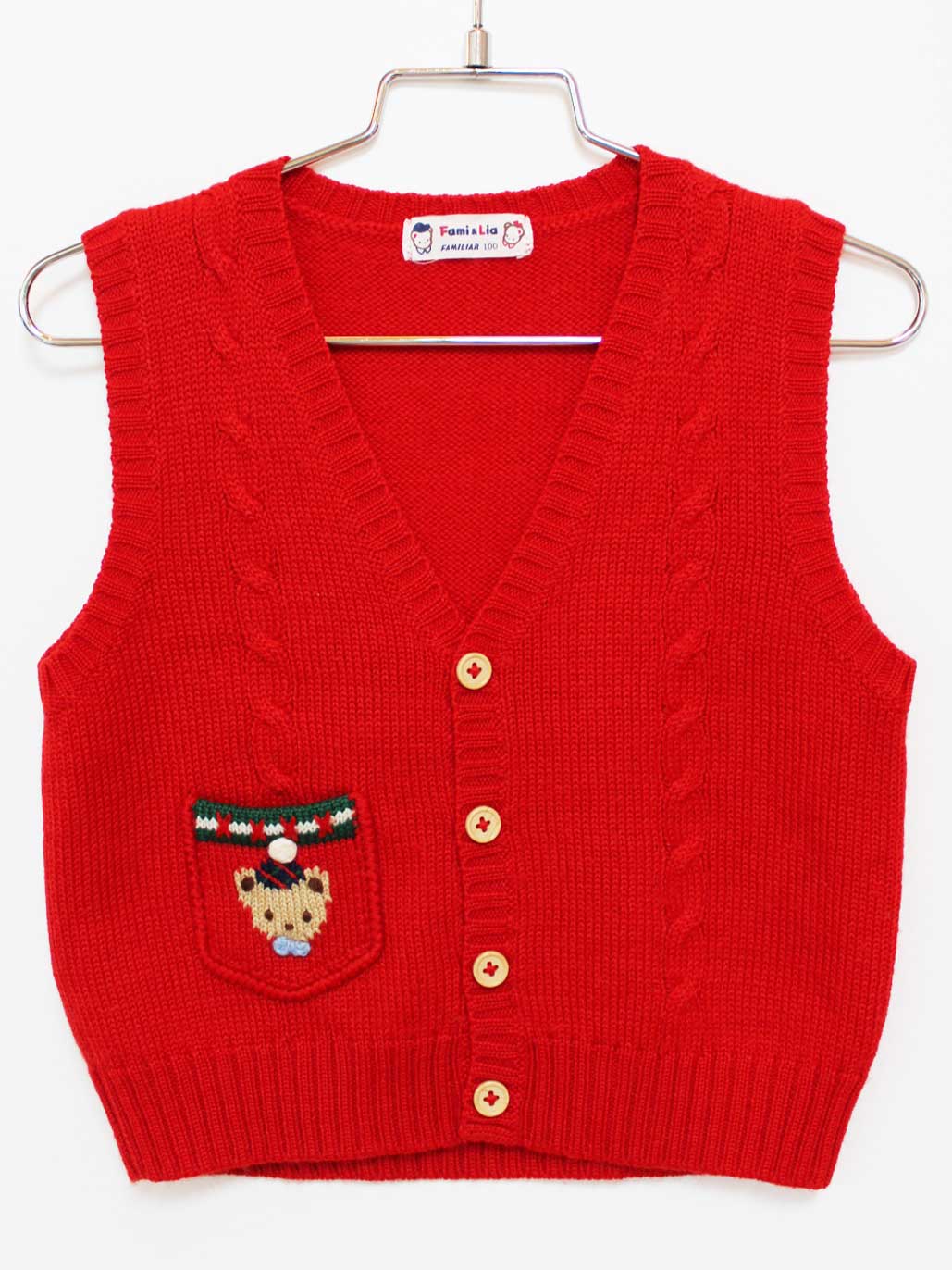 ���Ͳ���!�۴���/��ȥ�[�ե��ߥꥢ/familiar]100cm �˥åȥ٥��� �֡���šۻҶ��� ���å� kids �ˤλ� ���λ� ���� tops 51014...