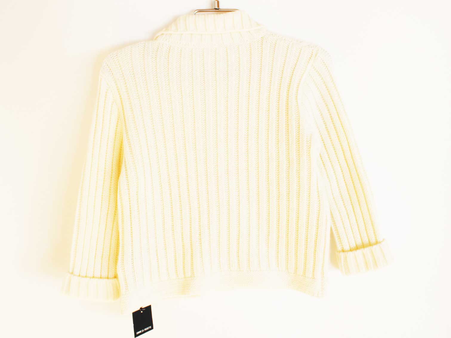 【秋物 新入荷!】新品 未使用品[コムサ・フォセット/COMME CA FOSSETTE]90cm カーディガン 白 子供服 キッズ kids 男の子 秋冬 tops 520142