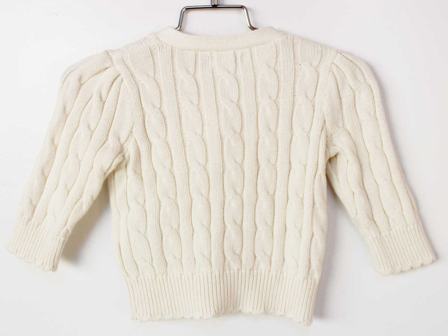 【SALE!】[ラルフローレン/Ralph Lauren]75cm カーディガン 白【中古】子供服 キッ...