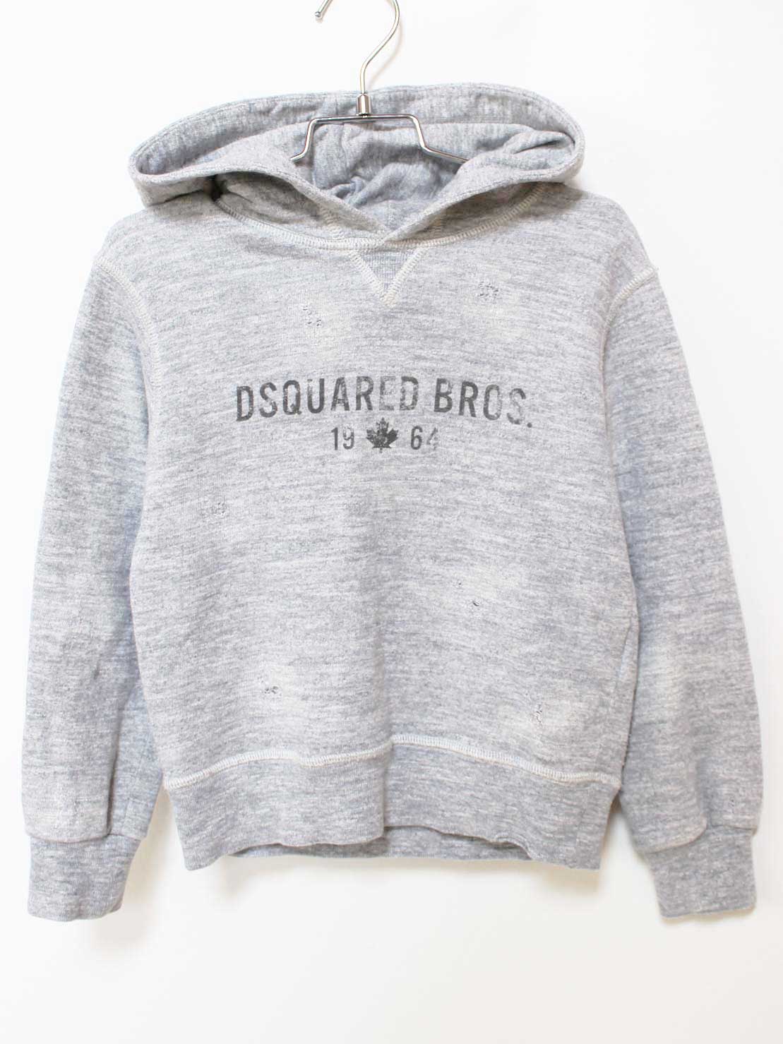 [ディースクエアード/Dsquared2]115cm フード付トレーナー/プルオーバーパーカー/スウェット/スエット ..